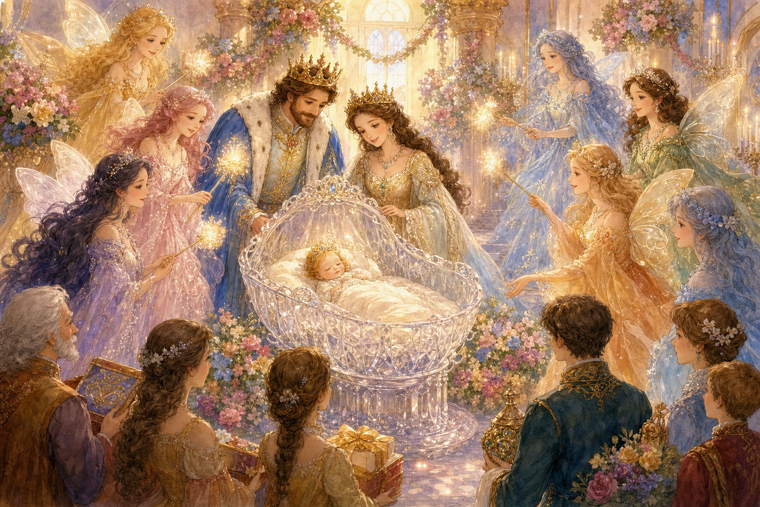 A Bela Adormecida — cena 1